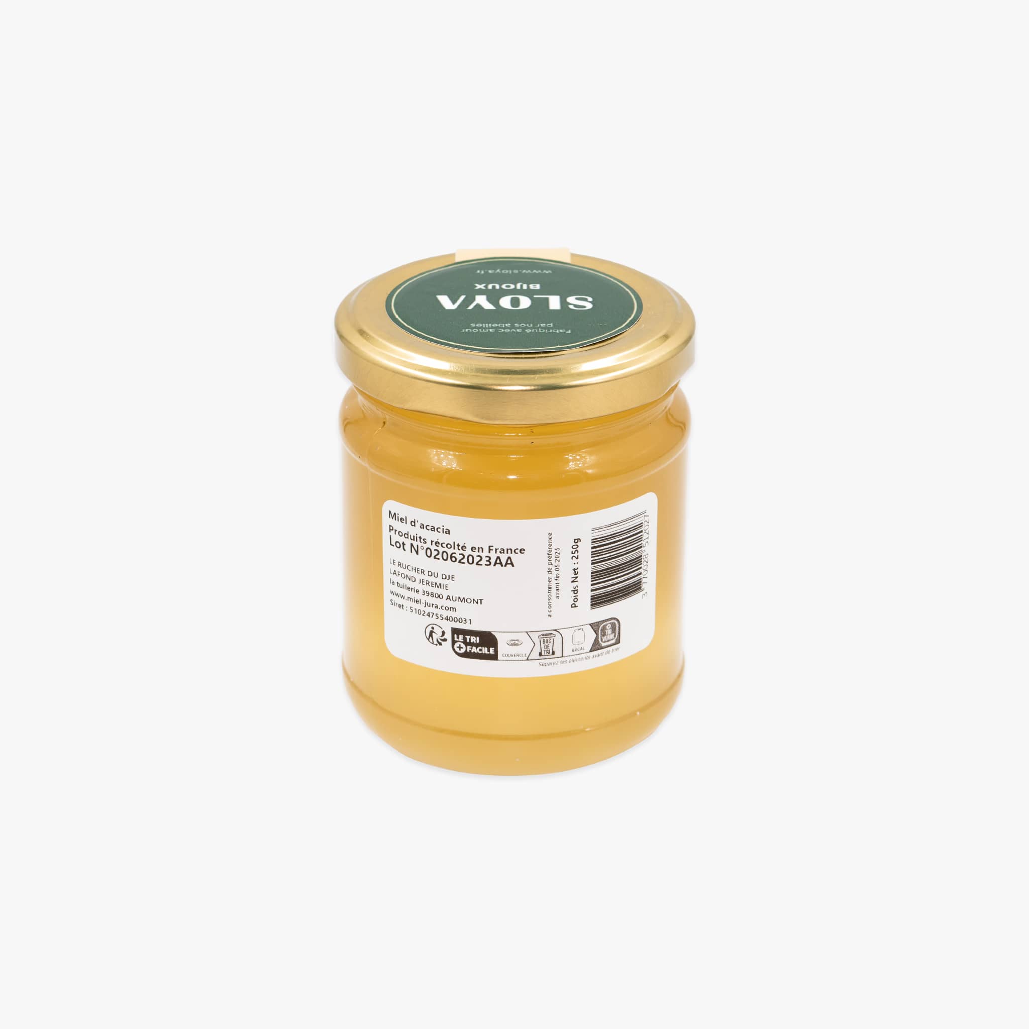 Miel d'Acacia 250g - SLOYA